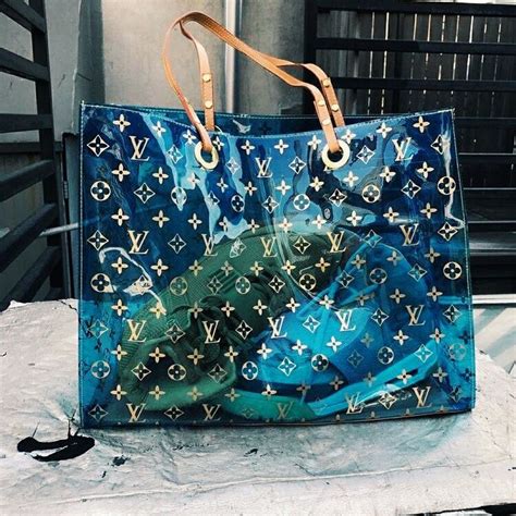 louis vuitton plastic beach bag|louis vuitton beach bag tote.